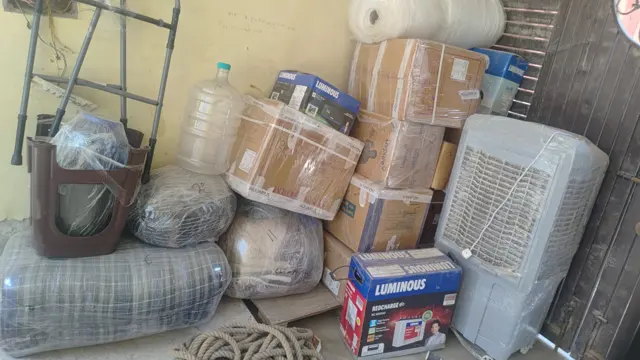Household goods ready to load – Nation Packers And Movers
