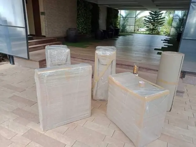 Living room furniture packed – Nation Packers And Movers