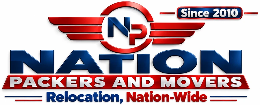 Nation Packers And Movers logo – packers and movers in Lucknow since 2010